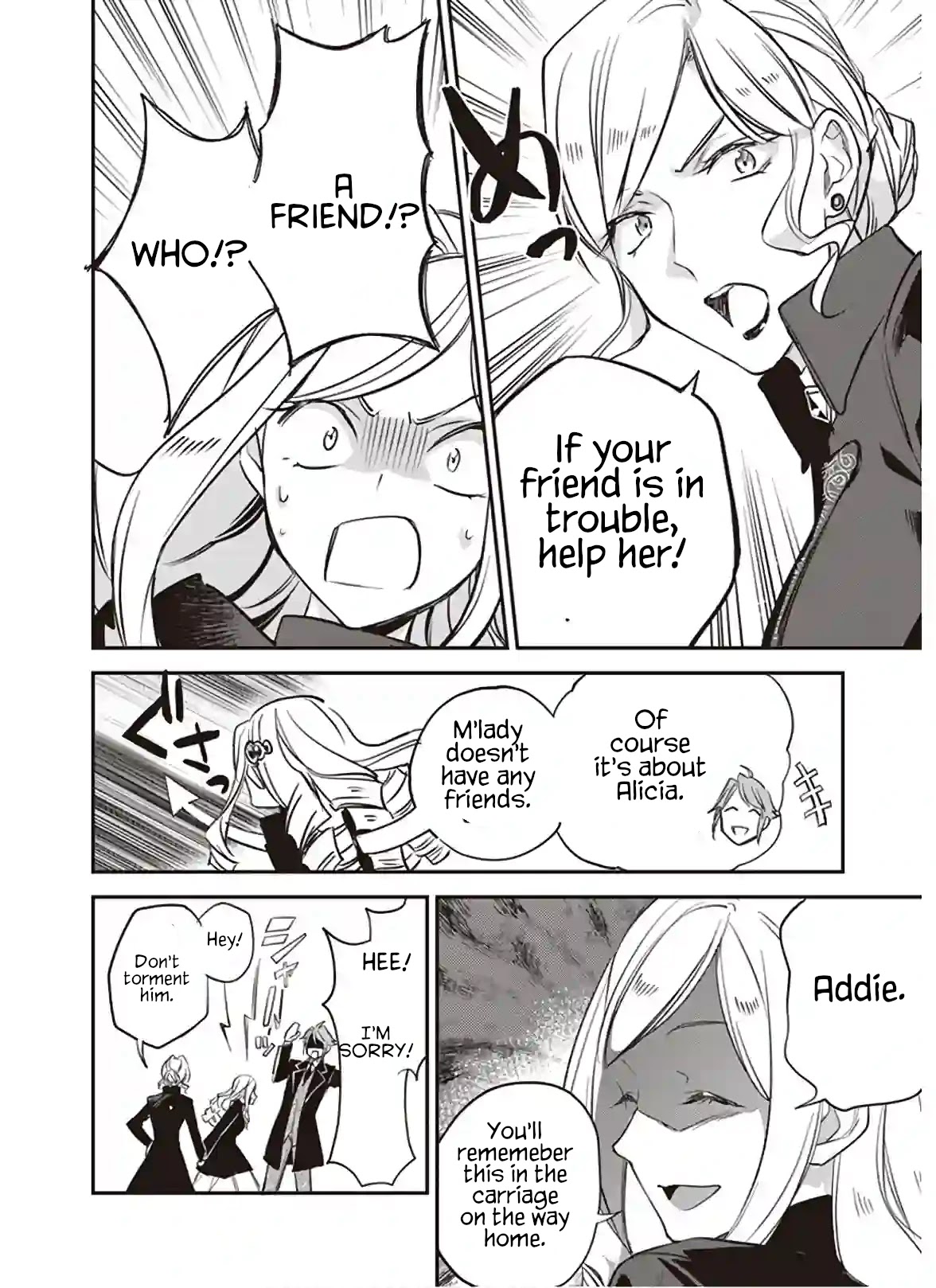 The Daughter of the Albert House Wishes for Ruin Chapter 12.1 page 24 - Chapter 12.1: ①
