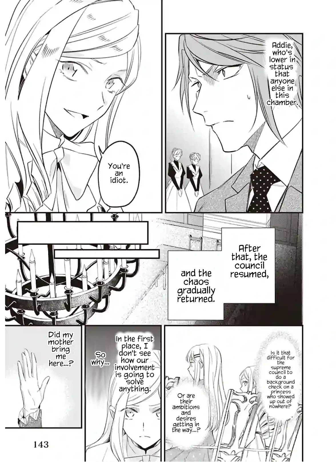 The Daughter of the Albert House Wishes for Ruin Chapter 12.2 page 11 - Chapter 12.2: ②