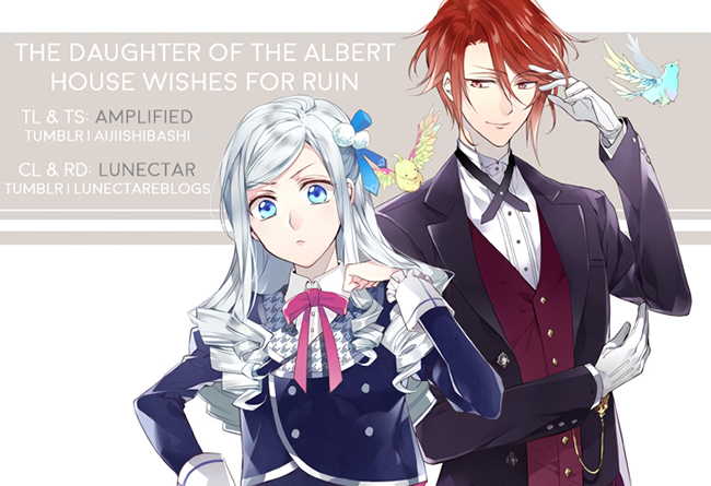 The Daughter of the Albert House Wishes for Ruin Chapter 3.2 page 1 - Chapter 3.2: ②
