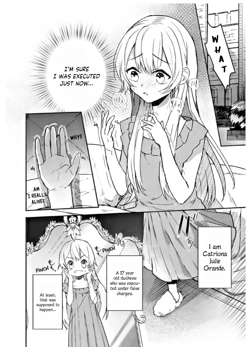 The Daughter of the Marquis, Who Was Executed Under False Accusation, Wants to Spend a Peaceful Life in the Land Protected by God Chapter 1.1 page 6 - Chapter 1.1