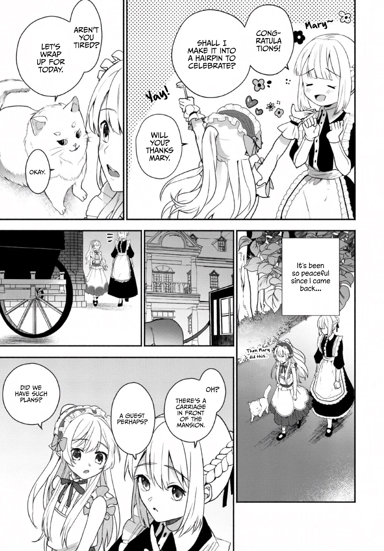 The Daughter of the Marquis, Who Was Executed Under False Accusation, Wants to Spend a Peaceful Life in the Land Protected by God Chapter 2 page 3 - Chapter 2