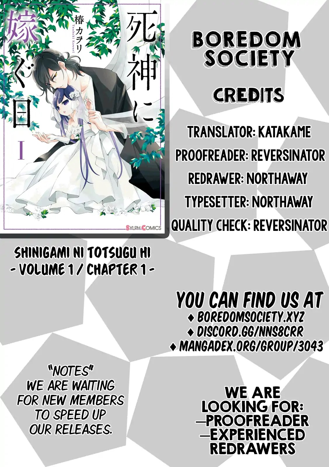 The Day I Marry the God of Death Chapter 1 page 61 - Chapter 1