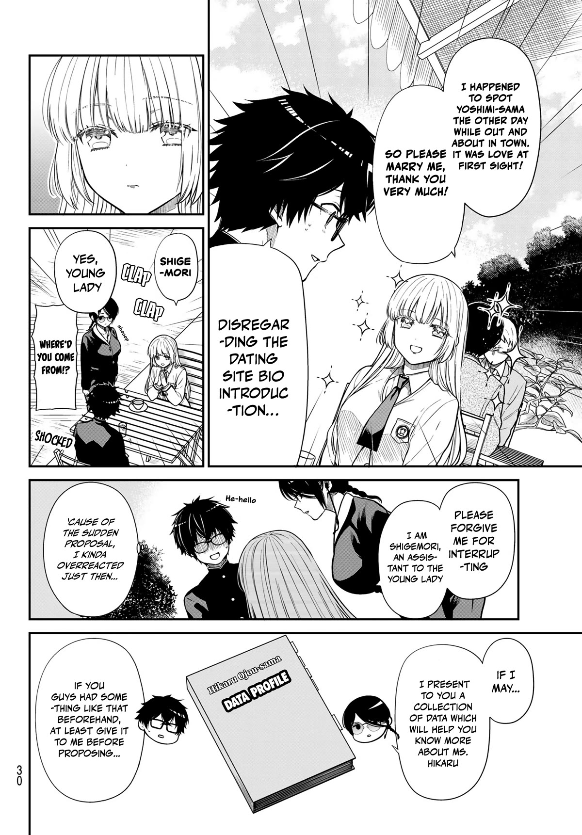The Dazzling Young Lady's Marriage Proposal Chapter 1 page 9 - Chapter 1: Yoshimi, Marry me!