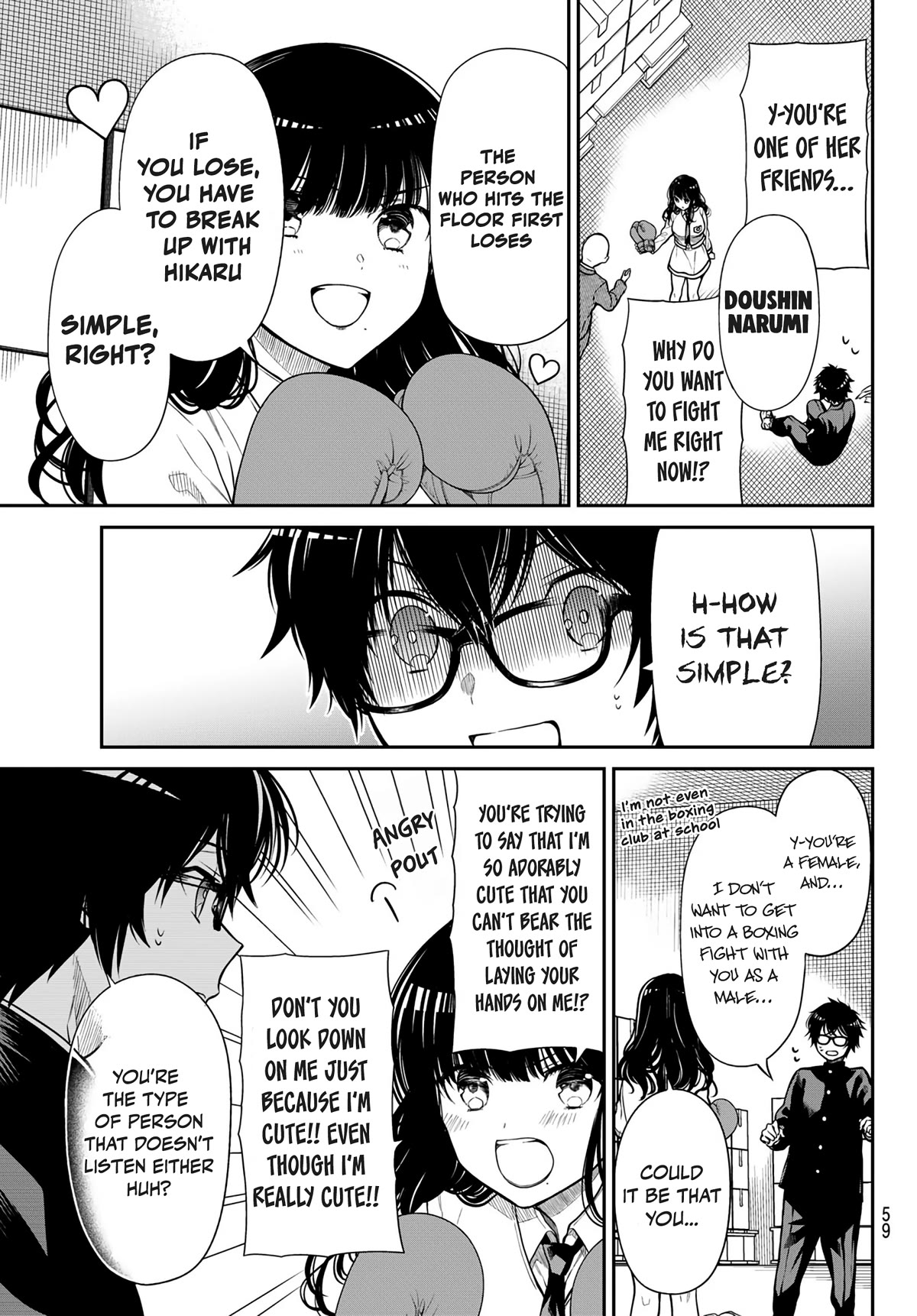 The Dazzling Young Lady's Marriage Proposal Chapter 15 page 8 - Chapter 15: Yoshimi, Fight Me