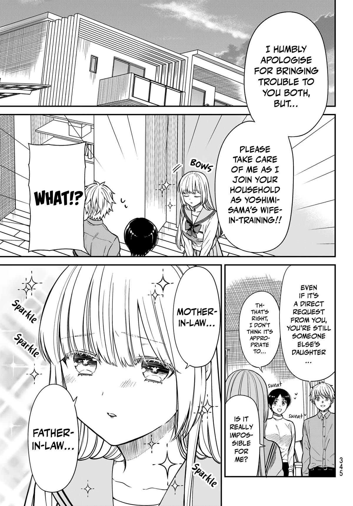 The Dazzling Young Lady's Marriage Proposal Chapter 18 page 4 - Chapter 18: Under One Roof