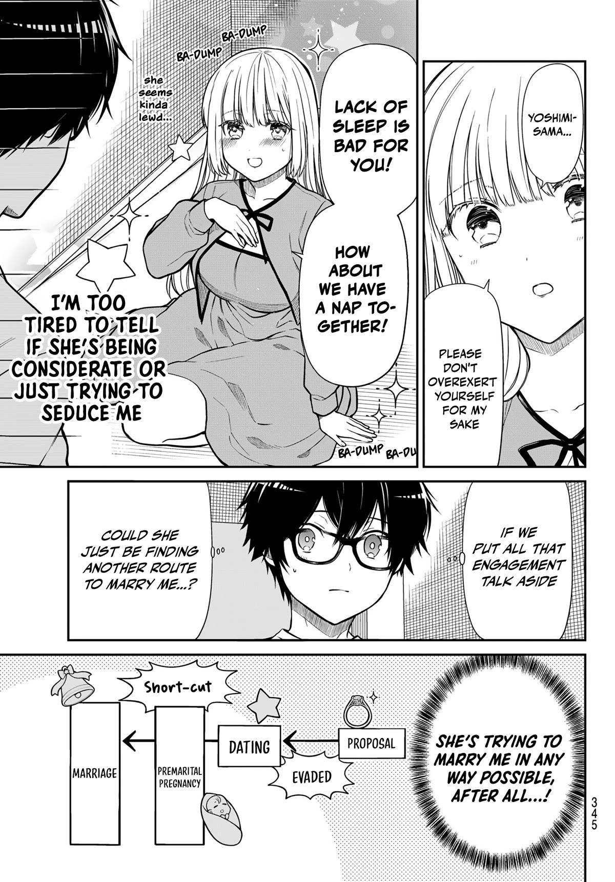 The Dazzling Young Lady's Marriage Proposal Chapter 19 page 8 - Chapter 19: “The Shortest Route to Marriage”