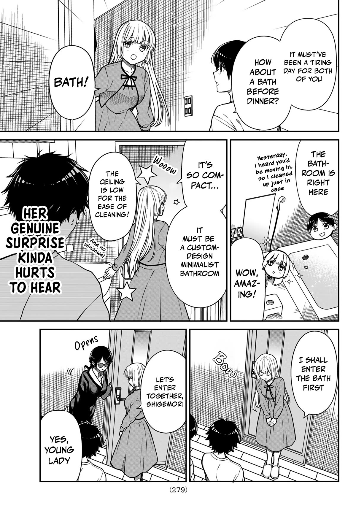 The Dazzling Young Lady's Marriage Proposal Chapter 20 page 6 - Chapter 20: A Young Lady’s Bathtime