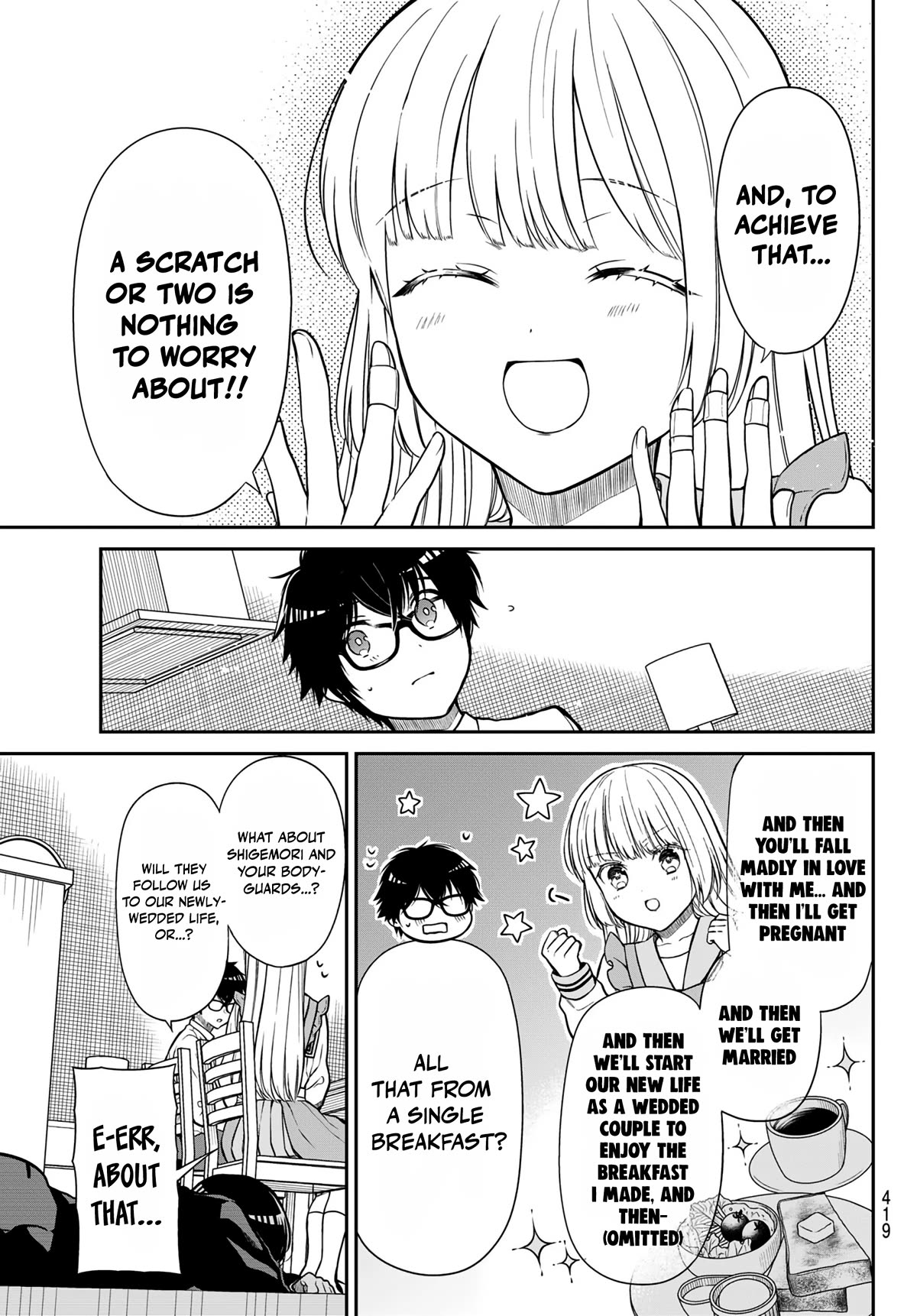 The Dazzling Young Lady's Marriage Proposal Chapter 21 page 10 - Chapter 21: First Breakfast Together