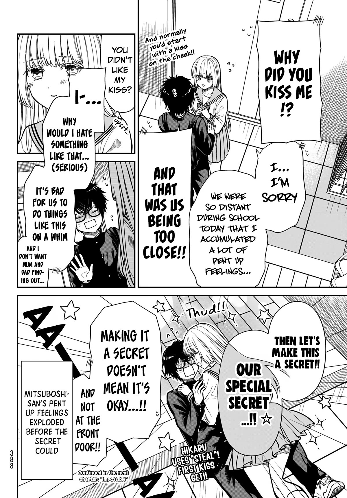 The Dazzling Young Lady's Marriage Proposal Chapter 22 page 11 - Chapter 22: Our Special Secret