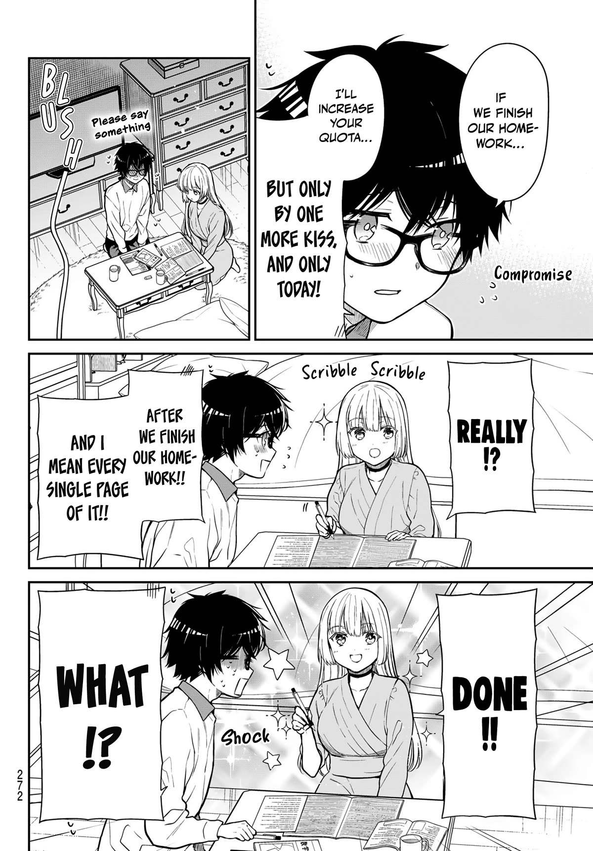 The Dazzling Young Lady's Marriage Proposal Chapter 25 page 5 - Chapter 25: I’ll do Anything for a Kiss