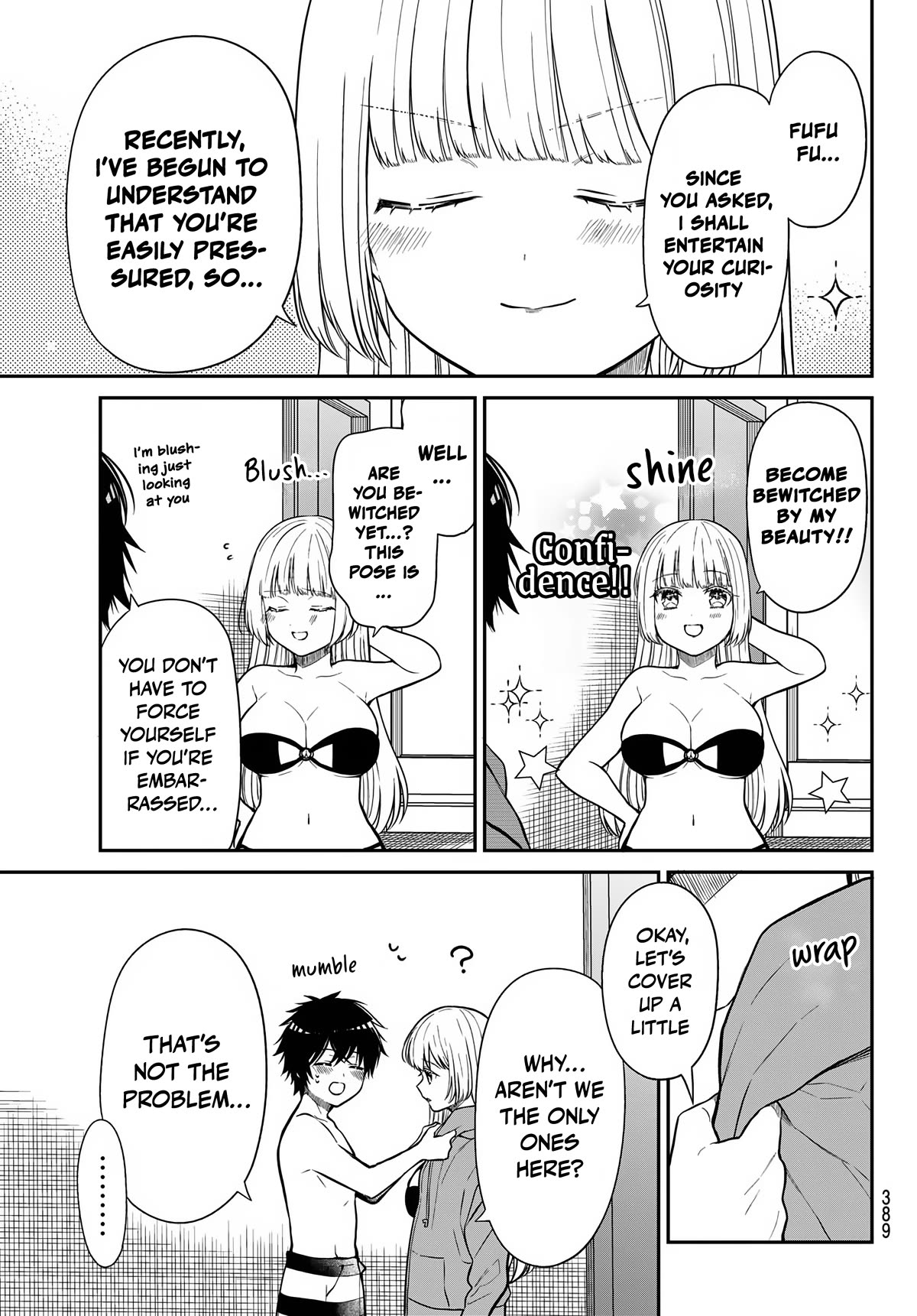 The Dazzling Young Lady's Marriage Proposal Chapter 31 page 4 - Chapter 31: Bewitching Pool Time