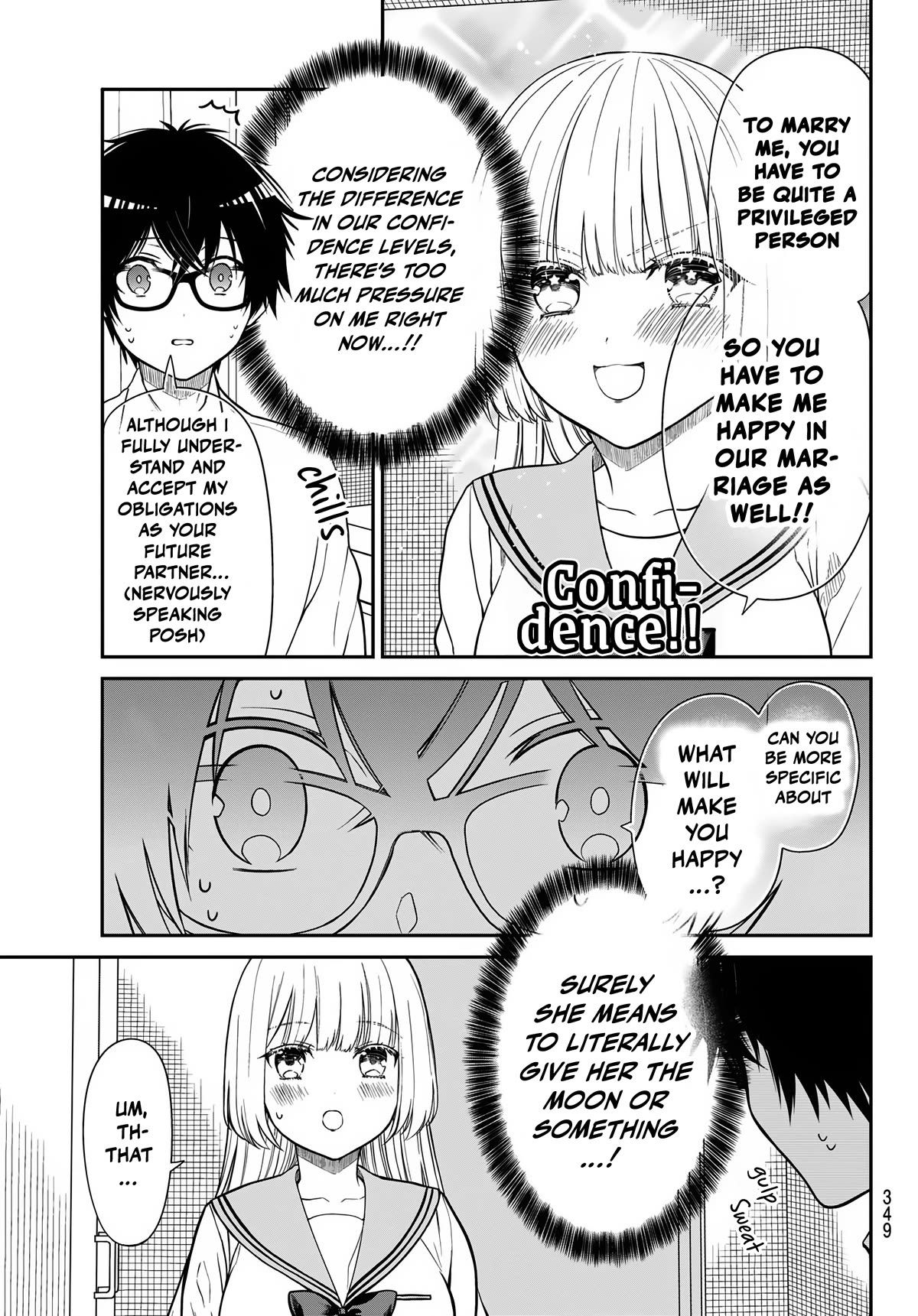 The Dazzling Young Lady's Marriage Proposal Chapter 35 page 8 - Chapter 35: Mitsuboshi Household Rules