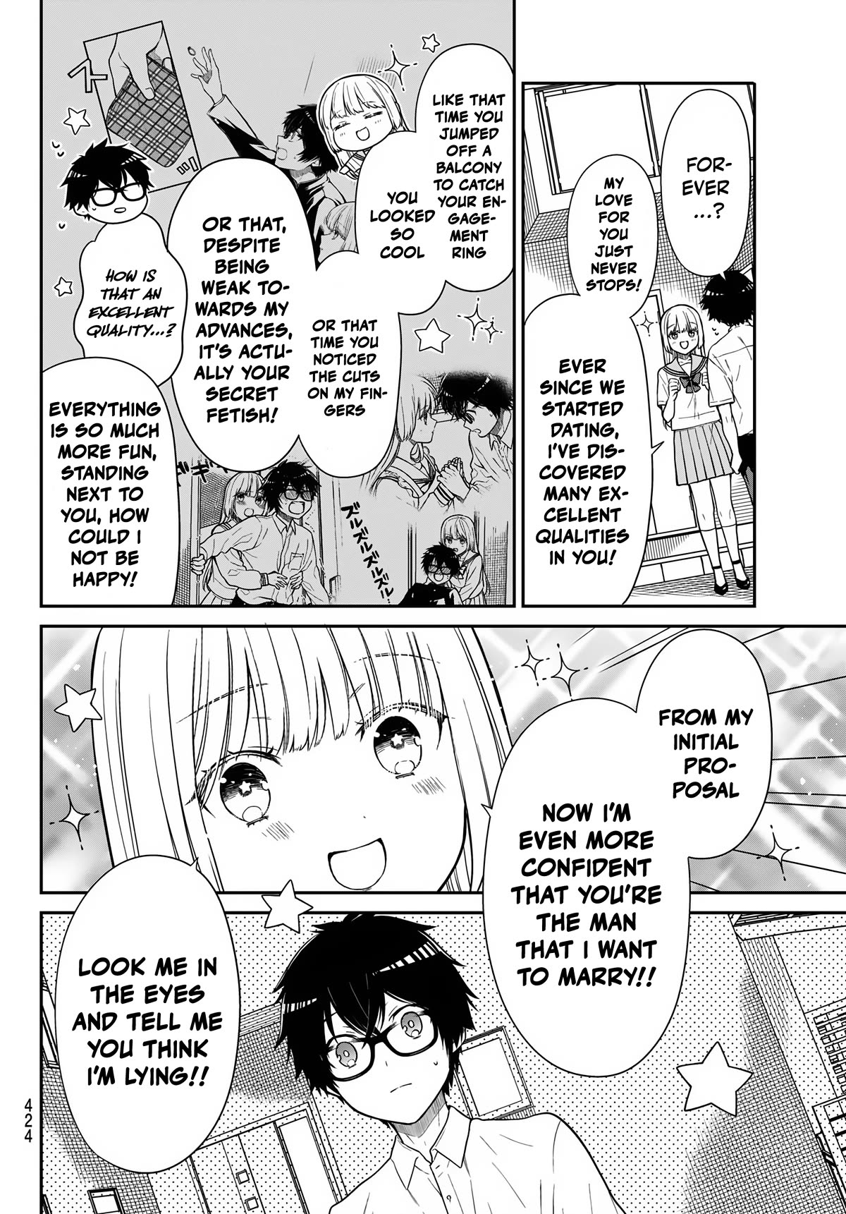 The Dazzling Young Lady's Marriage Proposal Chapter 37 page 9 - Chapter 37: Forever and Ever [END]
