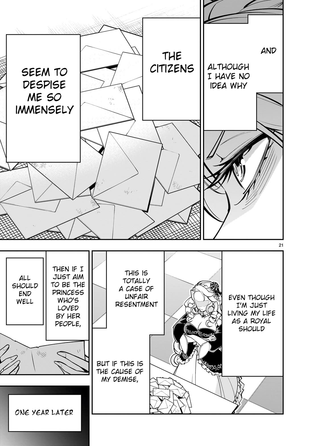 The Death Defying Princess Creates a Yuri Harem to Survive Chapter 1 page 20 - Chapter 1: I've Gone and Done It