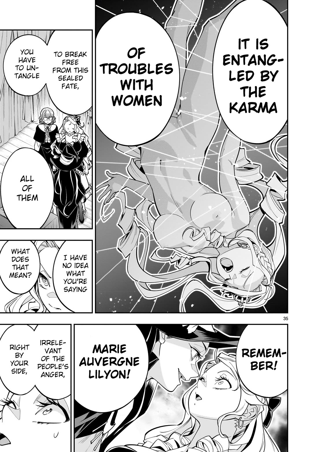 The Death Defying Princess Creates a Yuri Harem to Survive Chapter 1 page 34 - Chapter 1: I've Gone and Done It