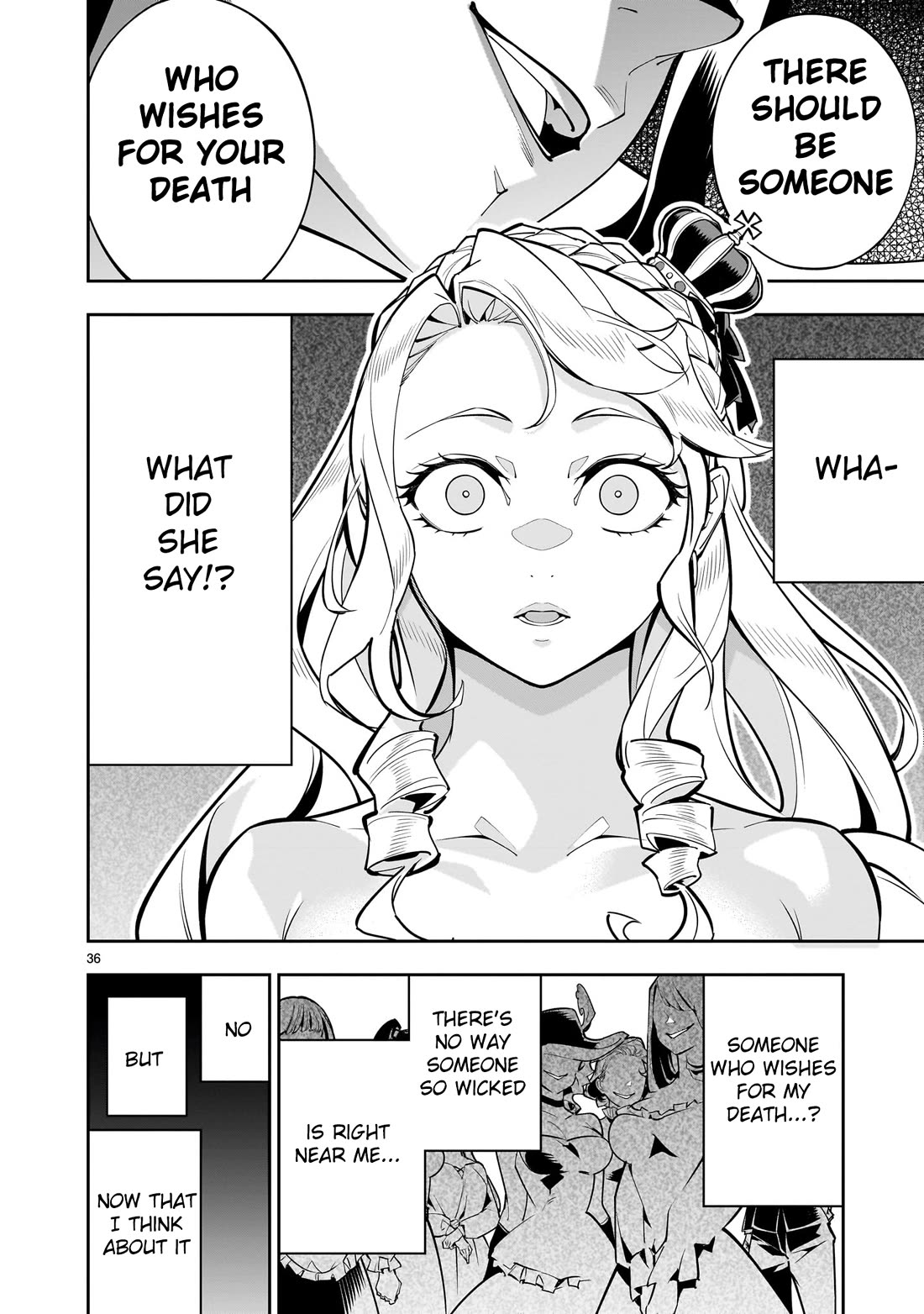The Death Defying Princess Creates a Yuri Harem to Survive Chapter 1 page 35 - Chapter 1: I've Gone and Done It