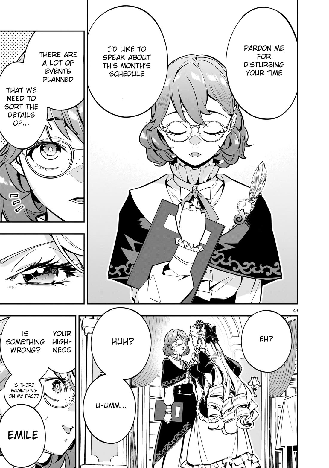 The Death Defying Princess Creates a Yuri Harem to Survive Chapter 1 page 42 - Chapter 1: I've Gone and Done It