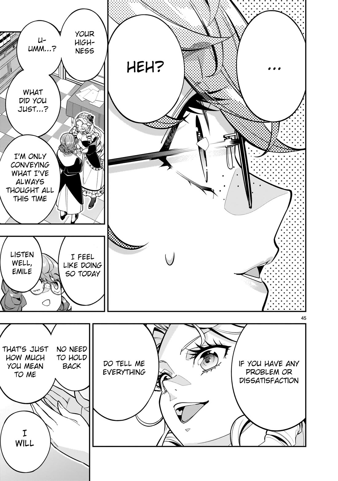 The Death Defying Princess Creates a Yuri Harem to Survive Chapter 1 page 44 - Chapter 1: I've Gone and Done It