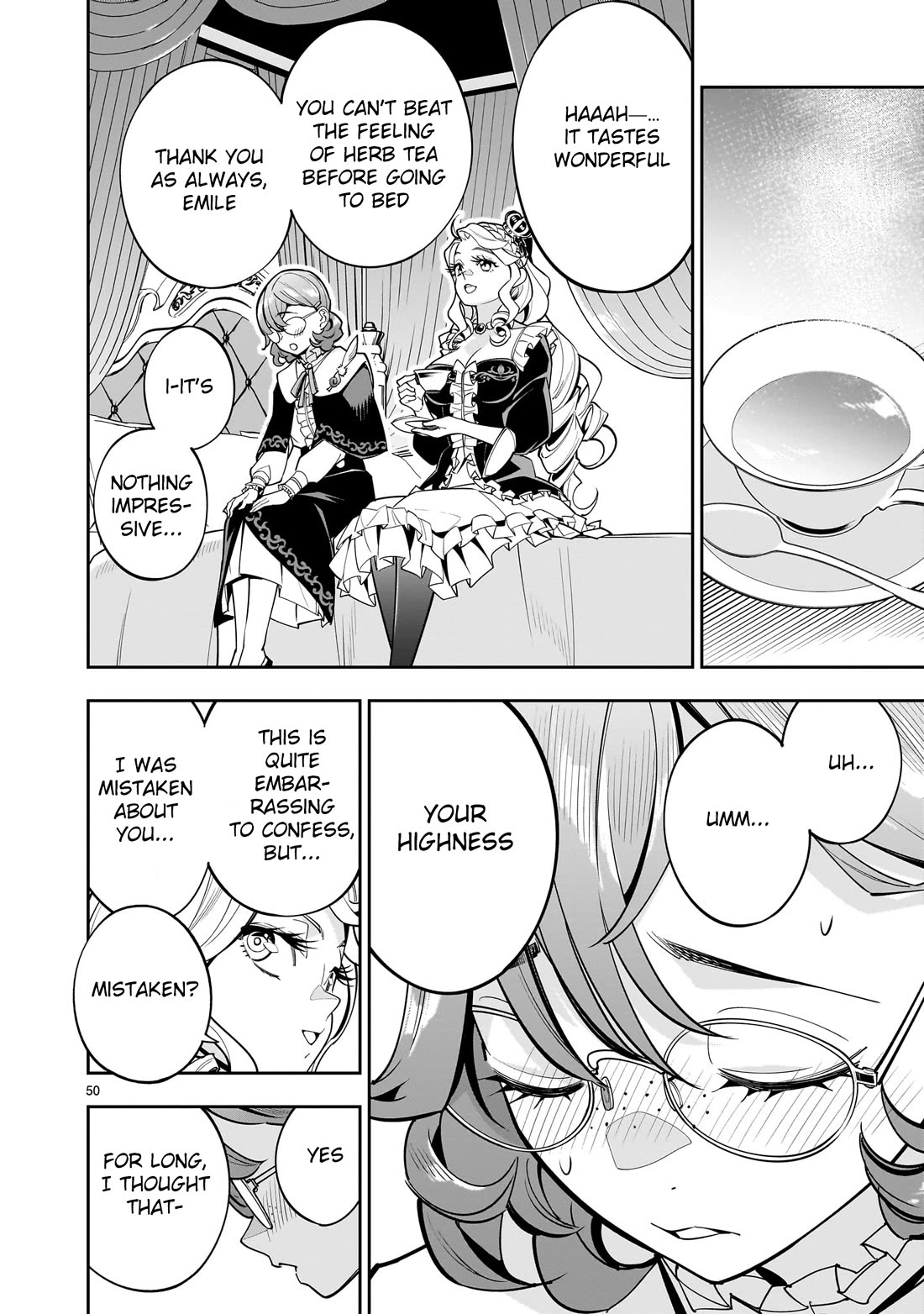 The Death Defying Princess Creates a Yuri Harem to Survive Chapter 1 page 48 - Chapter 1: I've Gone and Done It