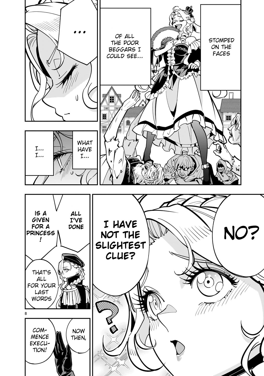 The Death Defying Princess Creates a Yuri Harem to Survive Chapter 1 page 7 - Chapter 1: I've Gone and Done It