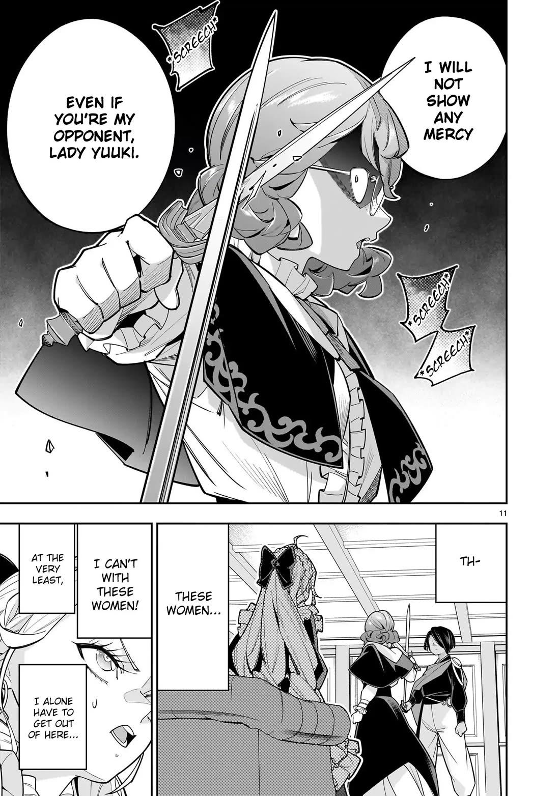 The Death Defying Princess Creates a Yuri Harem to Survive Chapter 10 page 11 - Chapter 10: I've Done It Again...