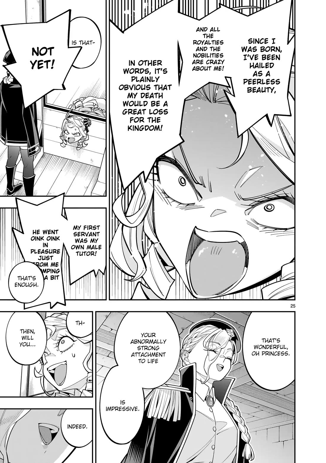 The Death Defying Princess Creates a Yuri Harem to Survive Chapter 10 page 41 - Chapter 10: I've Done It Again...