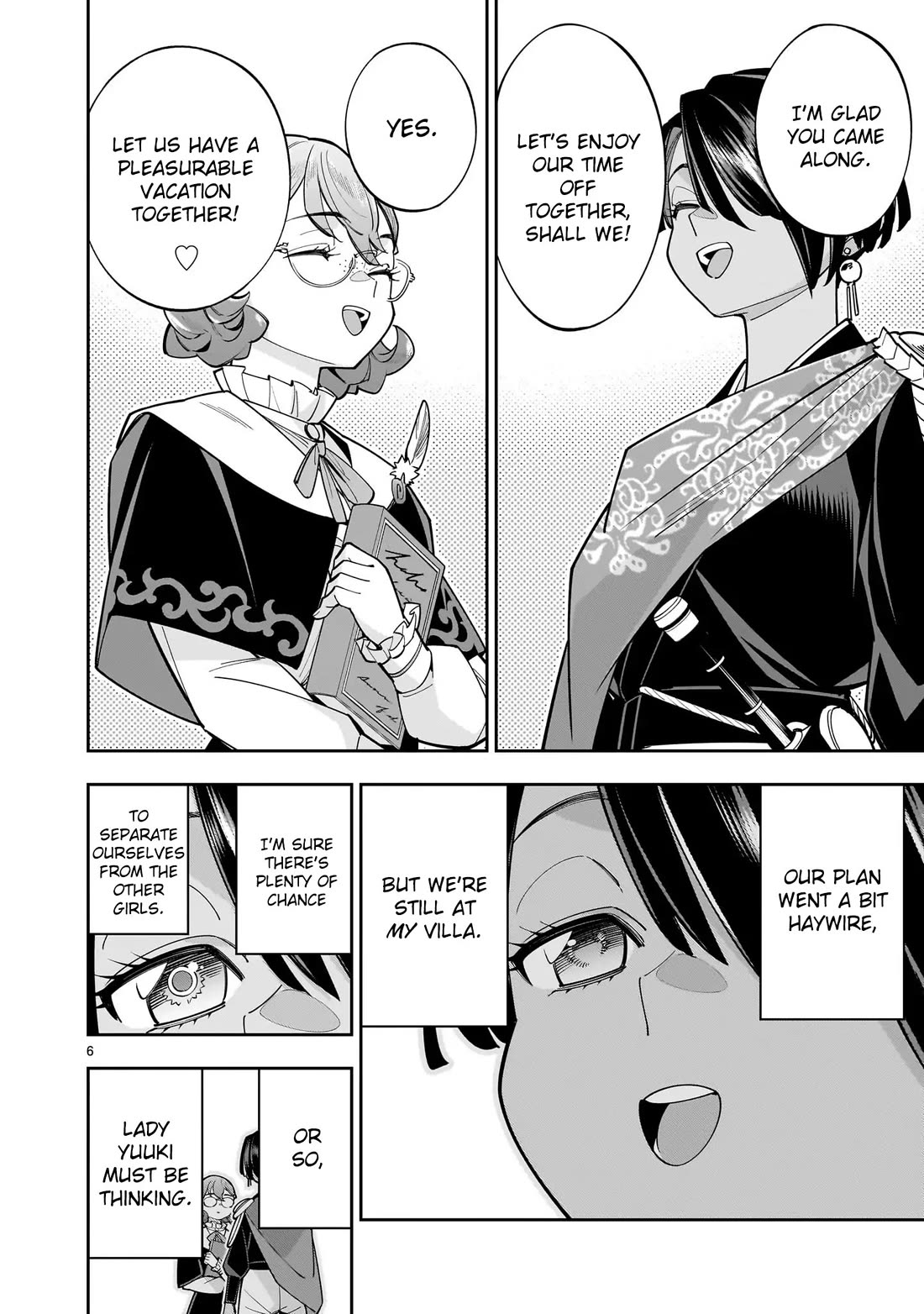 The Death Defying Princess Creates a Yuri Harem to Survive Chapter 10 page 6 - Chapter 10: I've Done It Again...