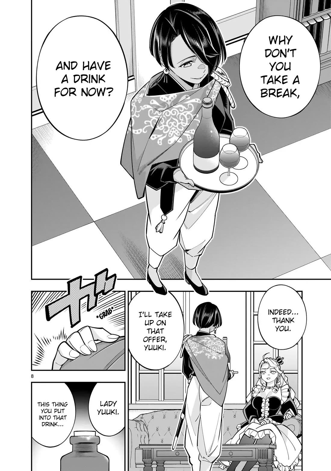The Death Defying Princess Creates a Yuri Harem to Survive Chapter 10 page 8 - Chapter 10: I've Done It Again...