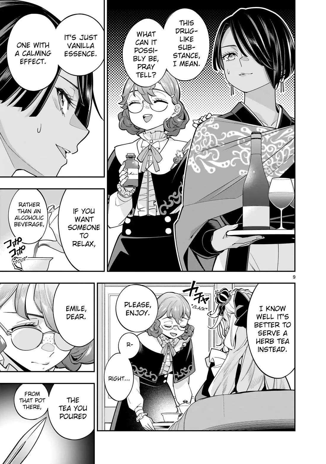 The Death Defying Princess Creates a Yuri Harem to Survive Chapter 10 page 9 - Chapter 10: I've Done It Again...
