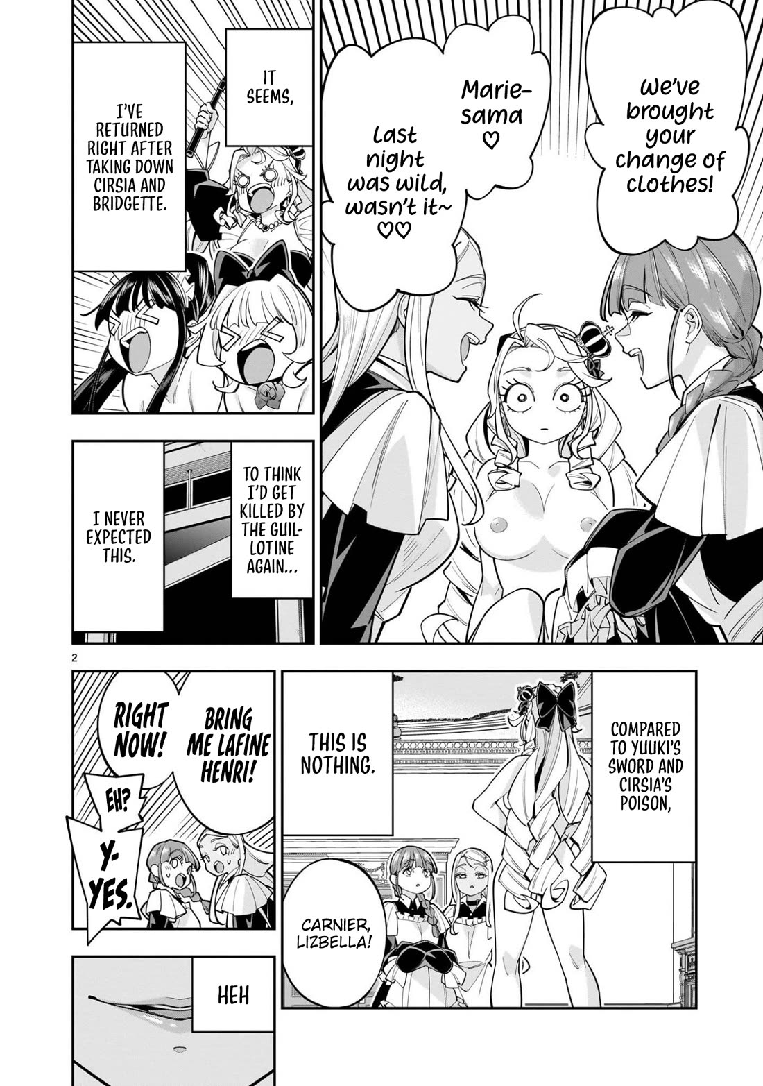 The Death Defying Princess Creates a Yuri Harem to Survive Chapter 11 page 3 - Chapter 11