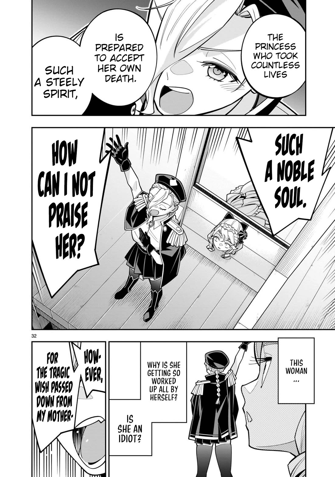 The Death Defying Princess Creates a Yuri Harem to Survive Chapter 11 page 32 - Chapter 11