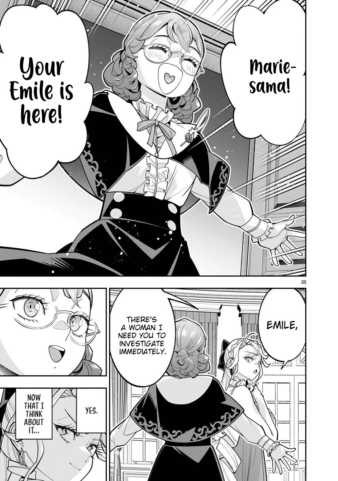 The Death Defying Princess Creates a Yuri Harem to Survive Chapter 11 page 35 - Chapter 11