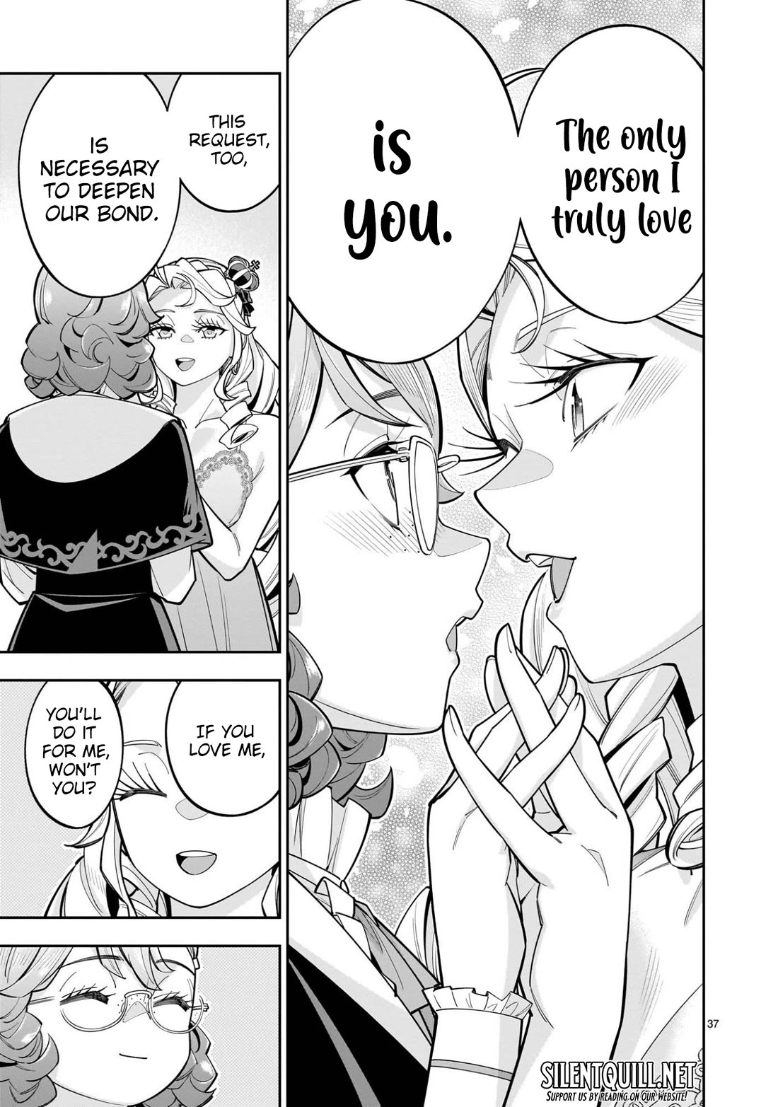 The Death Defying Princess Creates a Yuri Harem to Survive Chapter 11 page 37 - Chapter 11