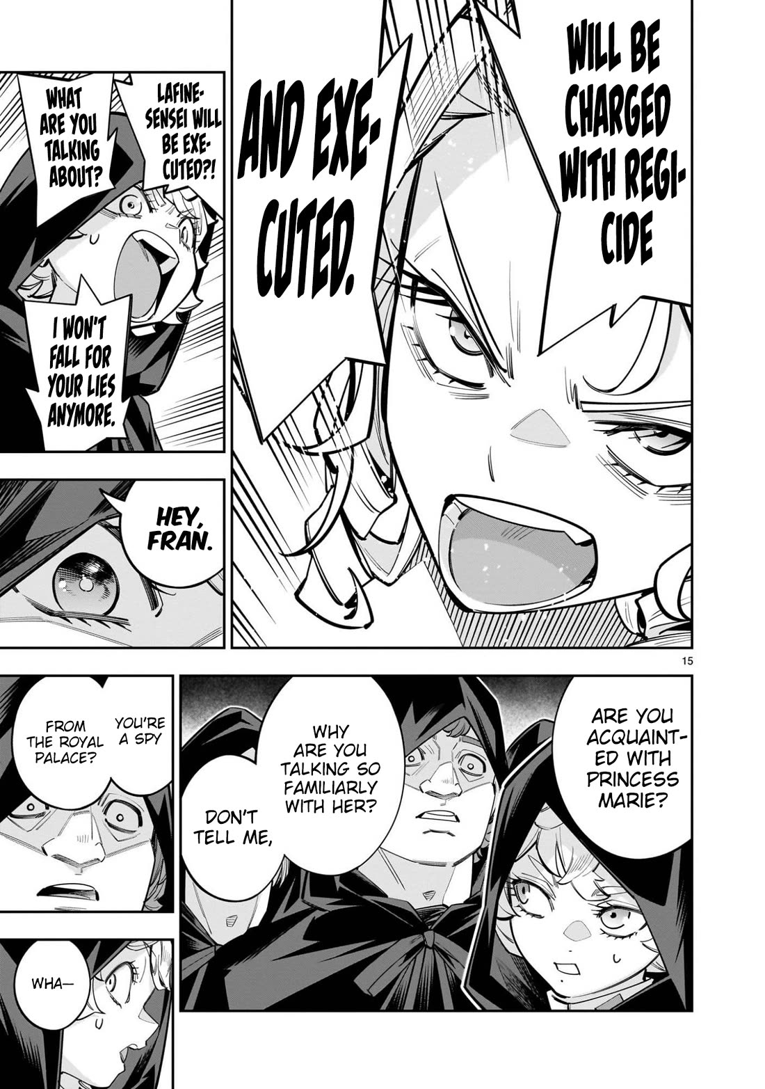The Death Defying Princess Creates a Yuri Harem to Survive Chapter 13 page 16 - Chapter 13