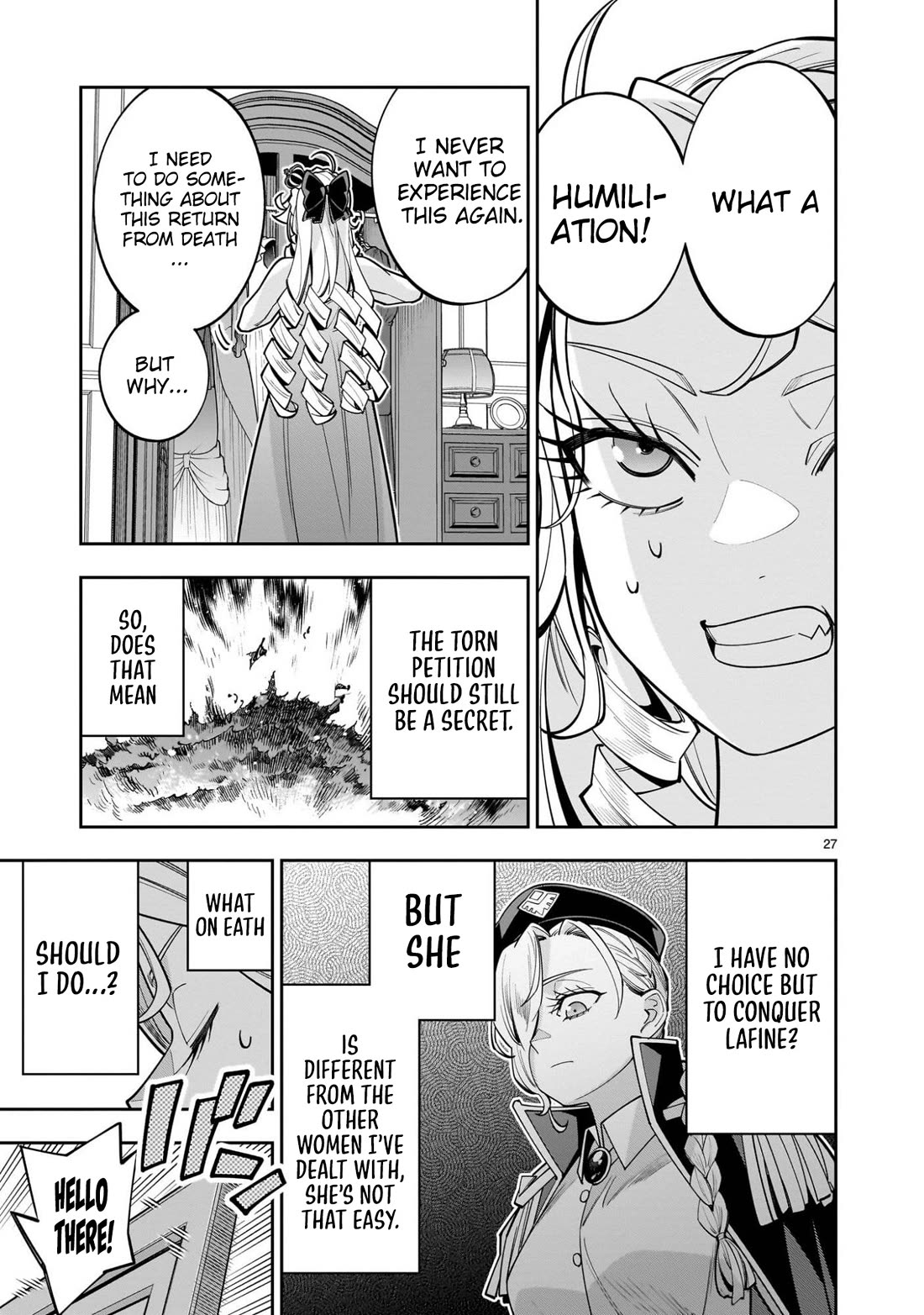 The Death Defying Princess Creates a Yuri Harem to Survive Chapter 13 page 28 - Chapter 13