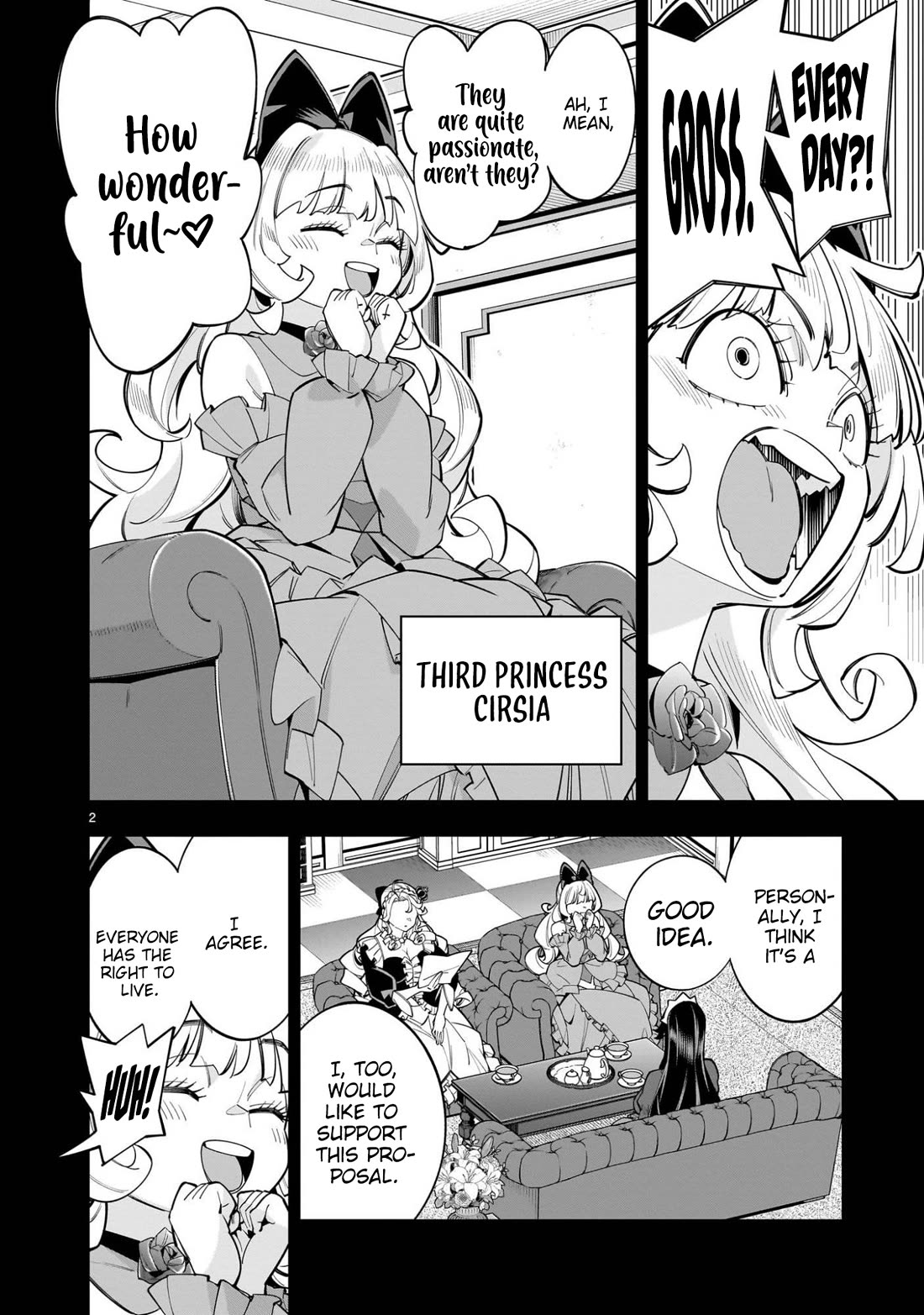 The Death Defying Princess Creates a Yuri Harem to Survive Chapter 13 page 3 - Chapter 13