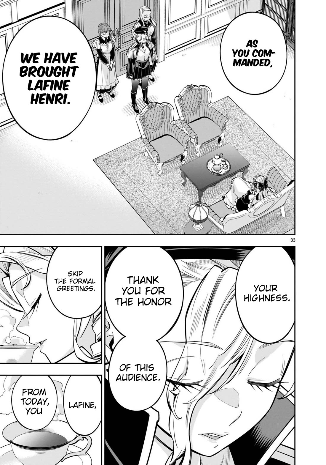 The Death Defying Princess Creates a Yuri Harem to Survive Chapter 13 page 34 - Chapter 13