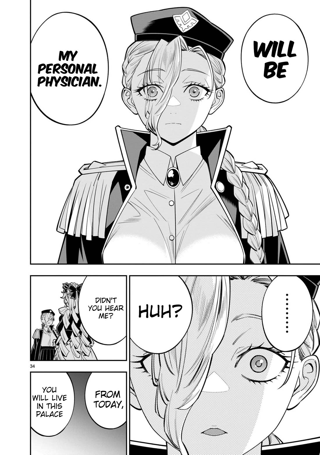 The Death Defying Princess Creates a Yuri Harem to Survive Chapter 13 page 35 - Chapter 13