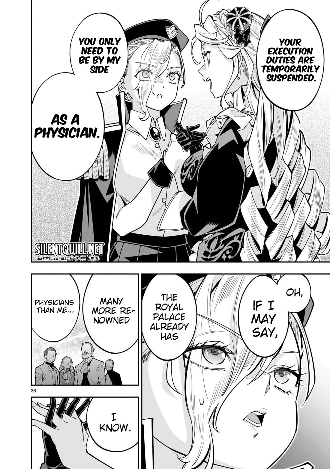 The Death Defying Princess Creates a Yuri Harem to Survive Chapter 13 page 37 - Chapter 13