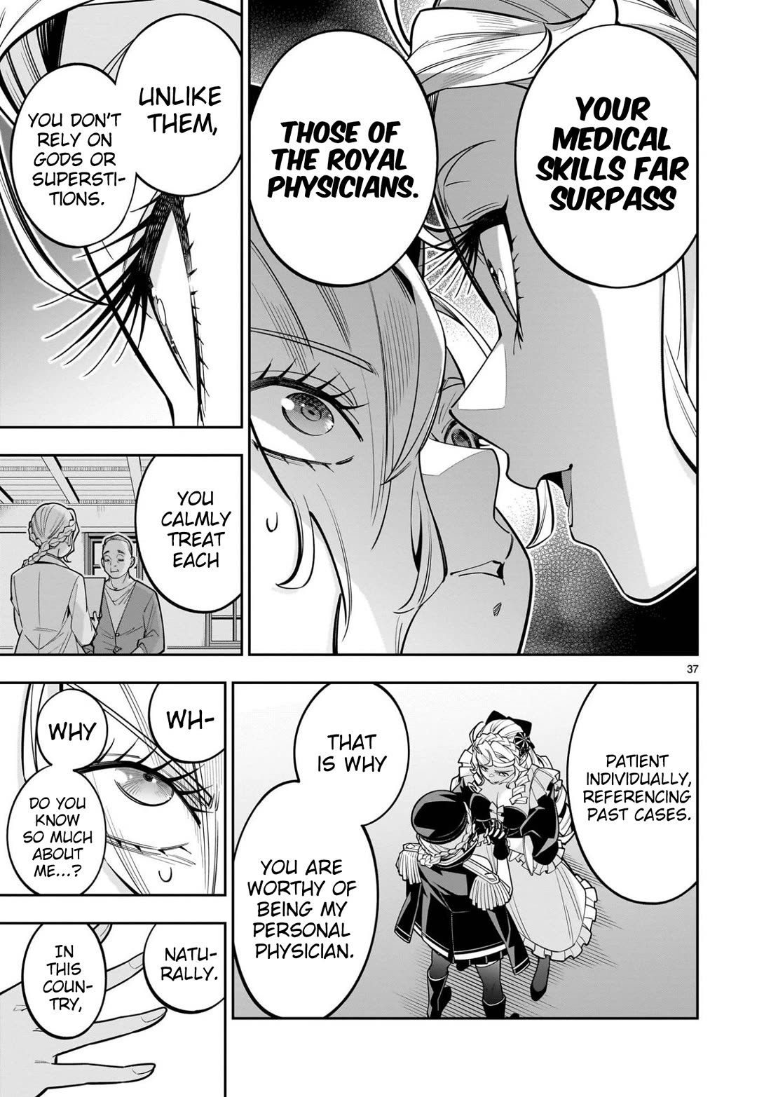 The Death Defying Princess Creates a Yuri Harem to Survive Chapter 13 page 38 - Chapter 13