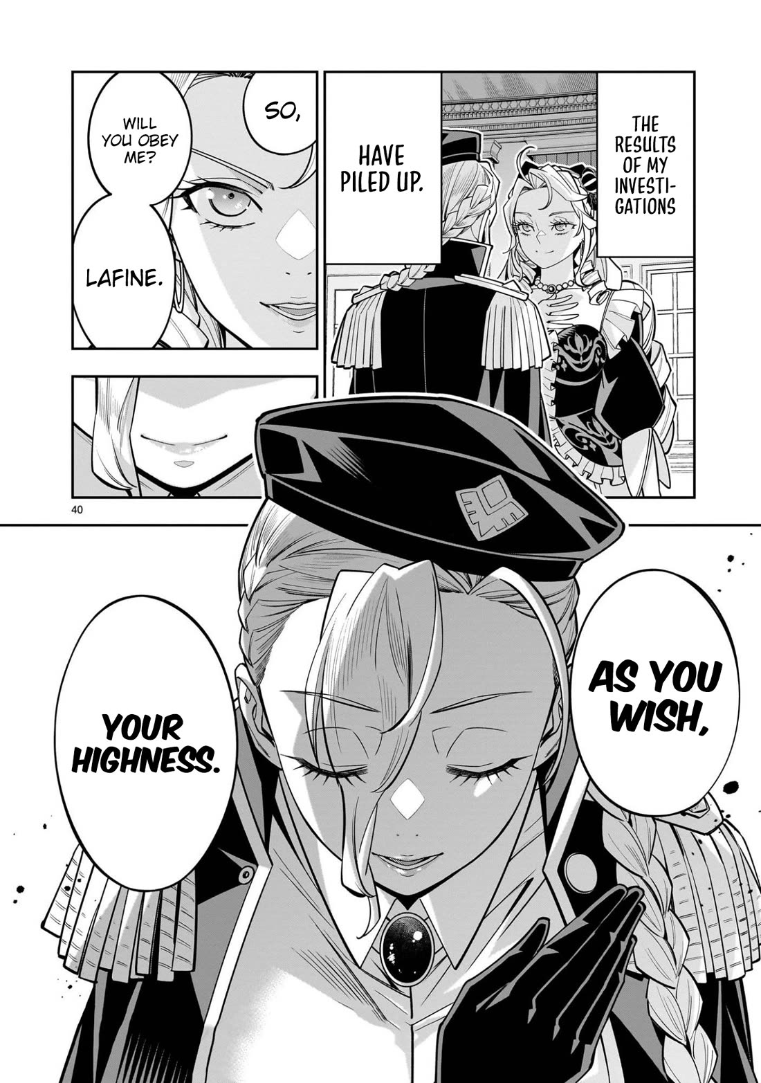 The Death Defying Princess Creates a Yuri Harem to Survive Chapter 13 page 40 - Chapter 13