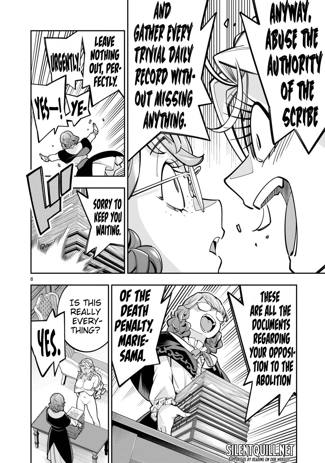 The Death Defying Princess Creates a Yuri Harem to Survive Chapter 13 page 9 - Chapter 13