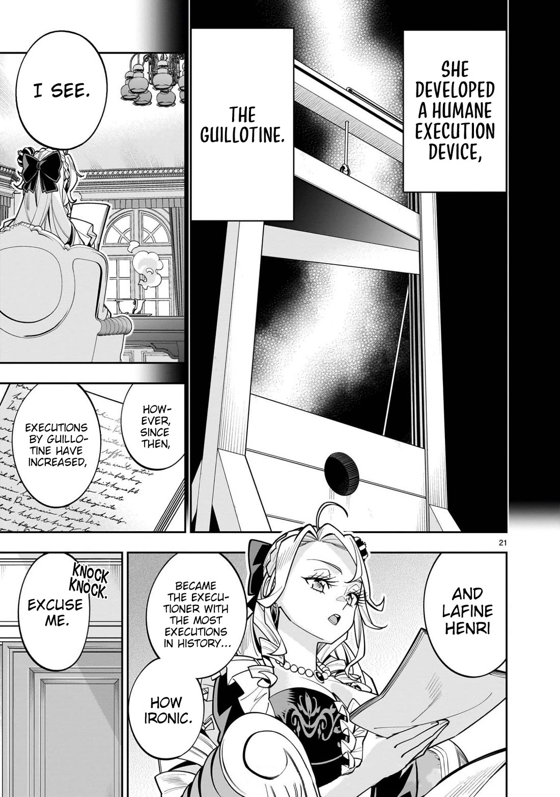 The Death Defying Princess Creates a Yuri Harem to Survive Chapter 14 page 22 - Chapter 14