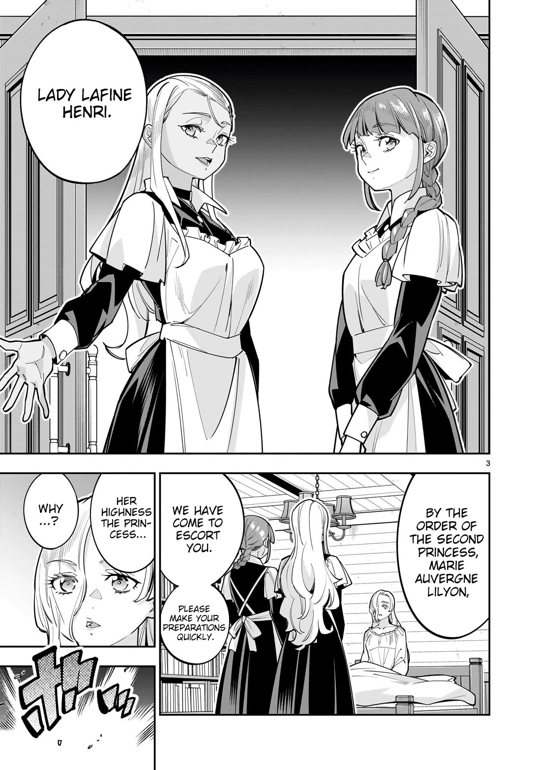 The Death Defying Princess Creates a Yuri Harem to Survive Chapter 15 page 4 - Chapter 15