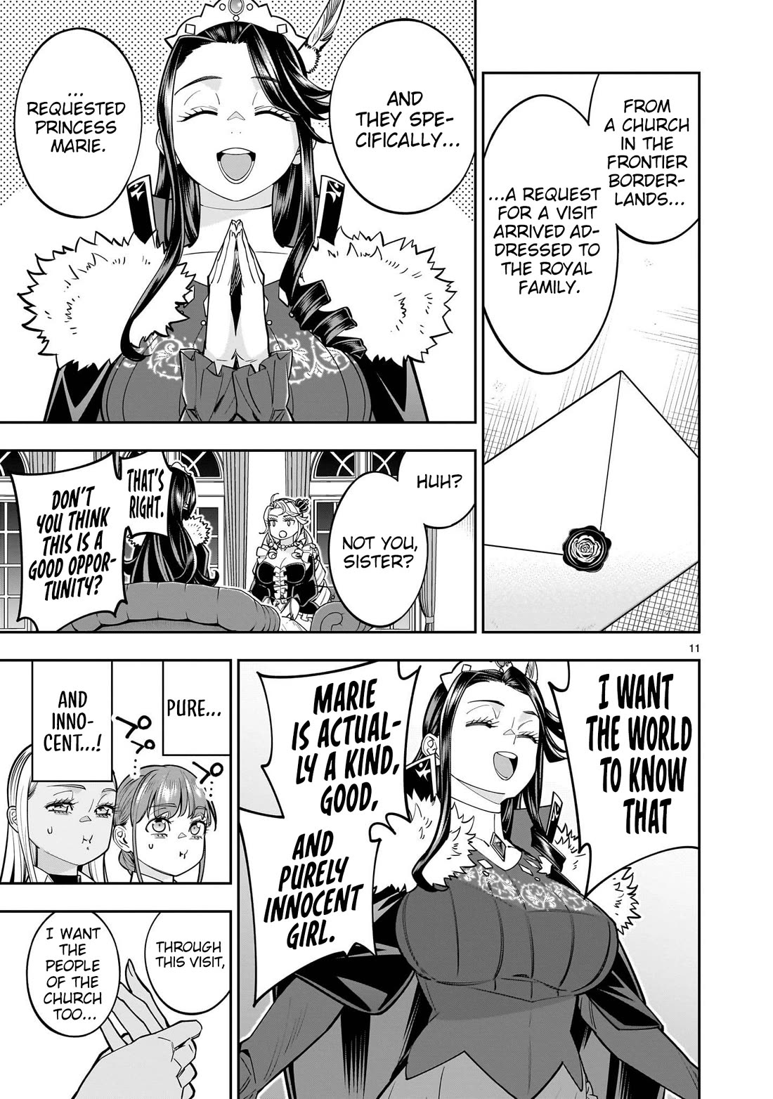 The Death Defying Princess Creates a Yuri Harem to Survive Chapter 16 page 12 - Chapter 16