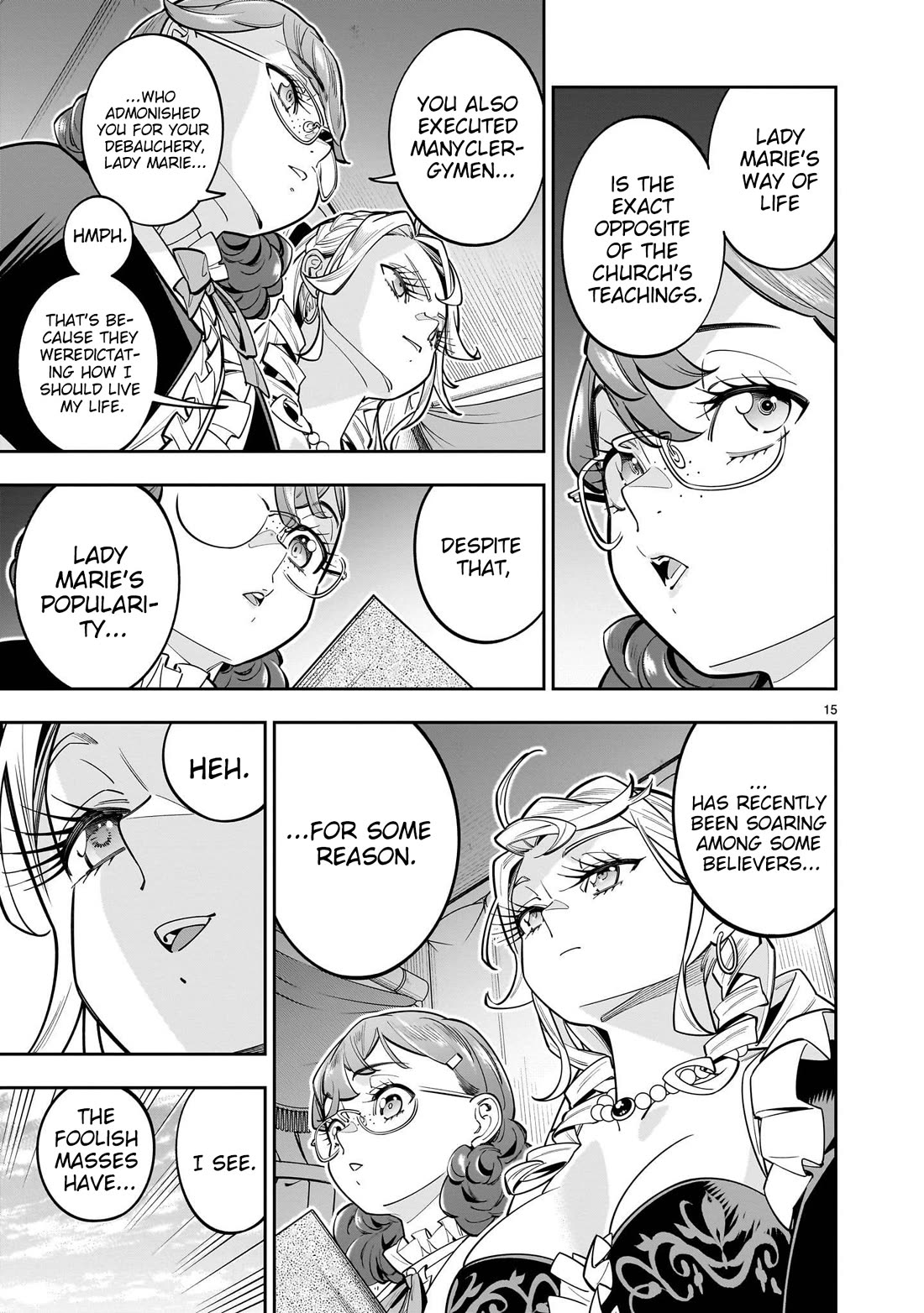 The Death Defying Princess Creates a Yuri Harem to Survive Chapter 16 page 16 - Chapter 16