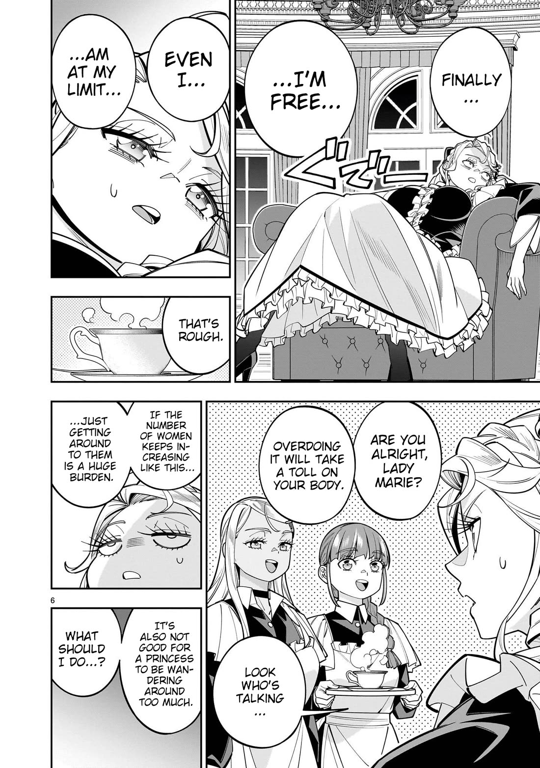 The Death Defying Princess Creates a Yuri Harem to Survive Chapter 16 page 7 - Chapter 16