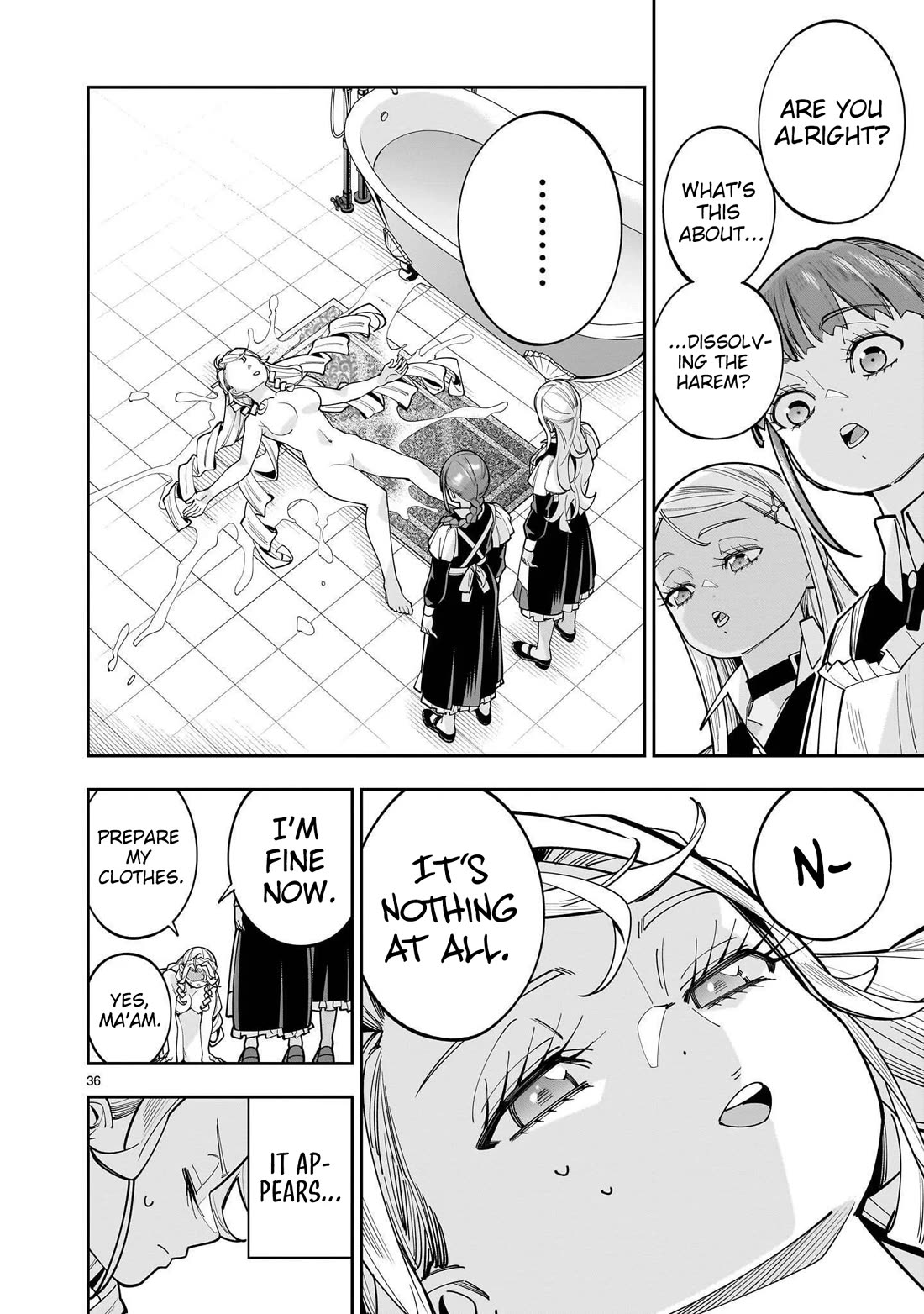 The Death Defying Princess Creates a Yuri Harem to Survive Chapter 18 page 37 - Chapter 18