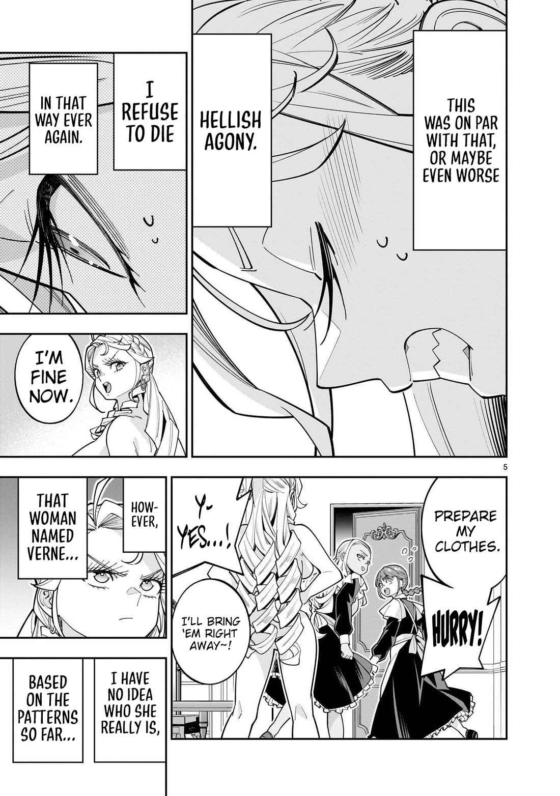 The Death Defying Princess Creates a Yuri Harem to Survive Chapter 18 page 6 - Chapter 18