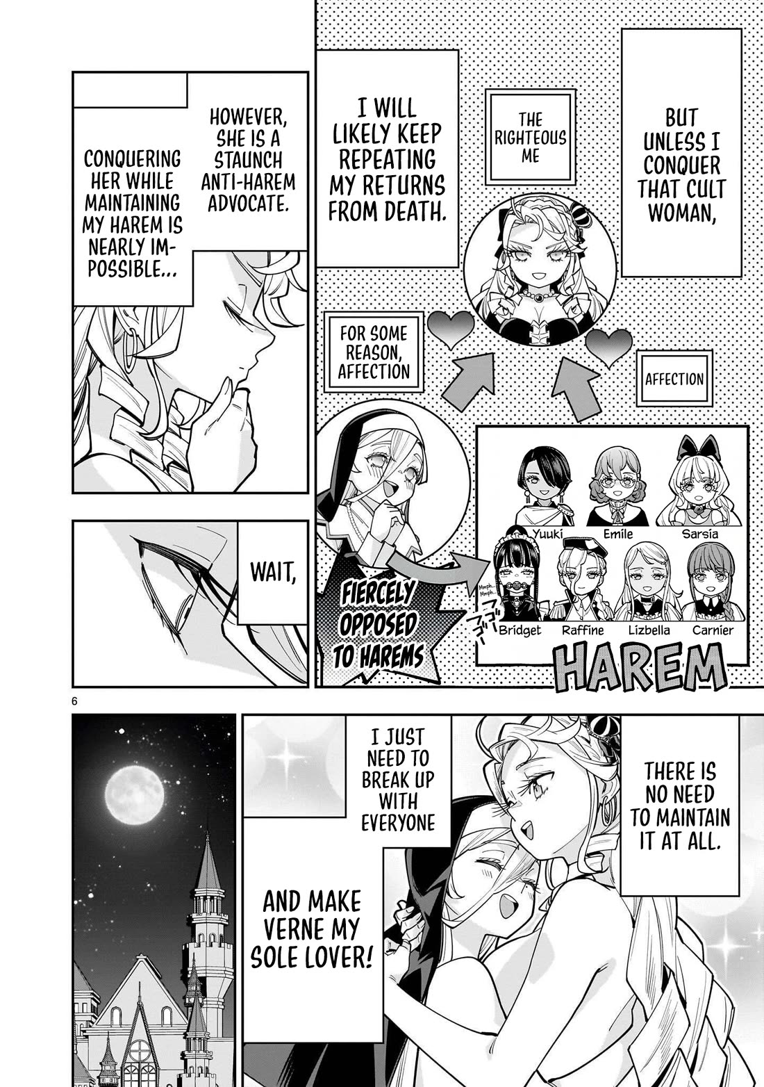 The Death Defying Princess Creates a Yuri Harem to Survive Chapter 18 page 7 - Chapter 18
